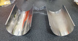 OEM Harley Davidson Chrome Upper Fork Slider Covers NOS Road King FLHR 68062-94A
