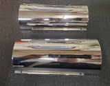 OEM Harley Davidson Chrome Upper Fork Slider Covers NOS Road King FLHR 68062-94A