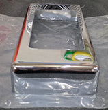 OEM Genuine Harley Davidson Chrome Oil Cooler Cover NOS Touring Dyna 63040-05