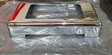 OEM Genuine Harley Davidson Chrome Oil Cooler Cover NOS Touring Dyna 63040-05
