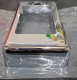 OEM Genuine Harley Davidson Chrome Oil Cooler Cover NOS Touring Dyna 63040-05