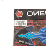 ONE EMBLEMS Official Gear Tribal Blue Gas Tank Pad Express Slim Shape CGEXS72BP