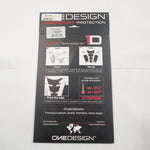New OneDesign HDR Technology HDR228 Tank Transparent Grips Yamaha R6 2008-2016