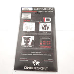 OneDesign HDR Tech HDR321 Black Tank Grips 2019-2022 BMW R 1250 GS R 1250 GS HP