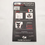 New OneDesign HDR Tech HDR348 Clear Tank Grips Aprilia RSV4 Tuono 1100 2021–2024