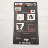 New OneDesign HDR Tech HDR348 Clear Tank Grips Aprilia RSV4 Tuono 1100 2021–2024