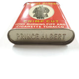 VTG PRINCE ALBERT Crimp Cut Long Burning Pipe Cigarette Tin Can TOBACCIANA Manca