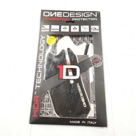 OneDesign Side Gas Tank Protect Grips HDR337 Ducati Panigale V2 2021-2024 Black
