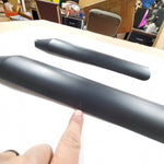 Black Heatshield Muffler Harley honda Sportster Dyna Softail FXR VTX Vulcan shad
