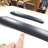 Black Heatshield Muffler Harley honda Sportster Dyna Softail FXR VTX Vulcan shad