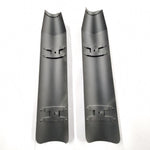 Black Heatshield Muffler Harley honda Sportster Dyna Softail FXR VTX Vulcan shad