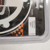 New Keiti Motorcycle Fuel Tank Cap Protector Pad Black/Red 2003 Suzuki RSZ-611K