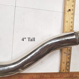 OEM Chrome Harley 1 1/4" Low Handlebars Fatboy Softail Custom Chopper Dyna 31" W