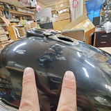 FXDXT T-Sport Black Gas Tank Dyna FXD Harley Superglide 2003 emblems nice!