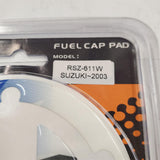 New Keiti Motorcycle Fuel Tank Cap Protector Pad White/Blue 2003 Suzuki RSZ-611W