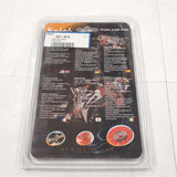 New Keiti Motorcycle Fuel Tank Cap Protector Pad Stick Red 2003 Suzuki RSZ-611R