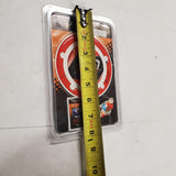 New Keiti Motorcycle Fuel Tank Cap Protector Pad Stick Red 2003 Suzuki RSZ-611R