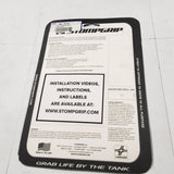 Stompgrip Universal Celtic Cross Gas Tank Pad Protector Clear/Black 51-03-1010B