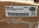 OEM Harley Davidson Chrome Passenger Footpeg Supports NOS Dyna FXDWG 49249-06