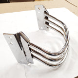 OEM Triple Rail Trim Harley Touring FLH Glide 1980-08 Rear fender Chrome Acc!
