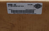OEM Harley Gloss Black Rear Dresser Saddlebag Guard Kit NOS Softail 49269-02
