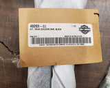 OEM Harley Gloss Black Rear Dresser Saddlebag Guard Kit NOS Softail 49269-02