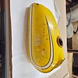 VTG Yamaha 1974 GT80 1973 GT1 GT MX80 Yellow Painted Steel Petrol Gas Fuel Tank