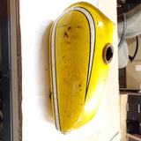 VTG Yamaha 1974 GT80 1973 GT1 GT MX80 Yellow Painted Steel Petrol Gas Fuel Tank