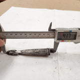 Vtg Inox Argentina Gaucho Hunting Knife Dagger Sheath Horse Etchings 3.14" Blade