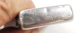Vtg 1974 Zippo Cigarette Lighter Mack Bulldog Logo Brushed Chrome Nice Snap USA!