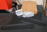 OEM Harley Davidson Wrinkle Black Rigid Side Plates Kit NOS Softail 53843-00