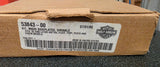 OEM Harley Davidson Wrinkle Black Rigid Side Plates Kit NOS Softail 53843-00