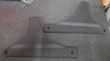 OEM Harley Davidson Wrinkle Black Rigid Side Plates Kit NOS Softail 53843-00
