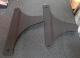OEM Harley Davidson Wrinkle Black Rigid Side Plates Kit NOS Softail 53843-00