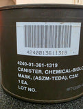 Sealed Unopened C2A1 Military Grade M40 Gas Mask Canister Biological Chemical