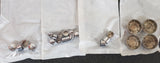 OEM Harley Davidson Classic Chrome ABS Hardware Covers NOS Softail FLST 94923-09