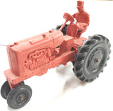 VTG 1950 s Red Auburn Rubber Company Toy Allis-Chalmers WD45 Tractor Model 572