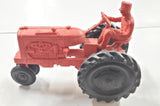 VTG 1950 s Red Auburn Rubber Company Toy Allis-Chalmers WD45 Tractor Model 572