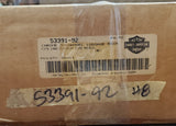 OEM Harley Davidson Chrome 3-Channel Fender Luggage Rack NOS Touring 53391-92
