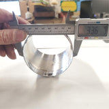New SUPERTRAPP Exhaust Muffler End Cap Tip Chrome Slash Cut 108-8027 1802-0014