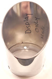 New SUPERTRAPP Exhaust Muffler End Cap Tip Chrome Slash Cut 108-8027 1802-0014
