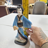 Vtg Jim Beam Madame Butterfly Geisha Paperweight Regal China Collectible Unique