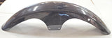 Custom Cafe Racer Front Fender Metal Vivid Black Harley FXR Dyna XL Sportster