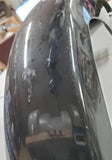Custom Cafe Racer Front Fender Metal Vivid Black Harley FXR Dyna XL Sportster