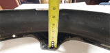 Custom Cafe Racer Front Fender Metal Vivid Black Harley FXR Dyna XL Sportster