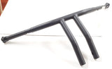 New TBW Wild 1"-1 1/4" Chubby Built-In Pullback Risers 10" Drag Bar Black WO507B