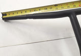 New TBW Wild 1"-1 1/4" Chubby Built-In Pullback Risers 10" Drag Bar Black WO507B