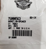OEM Harley Davidson Right Replacement Speaker Gasket CVO Street Glide 76000563
