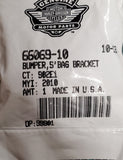 OEM Genuine Harley Davidson Saddlebag Bumper Bracket NOS Touring FLHX 66069-10