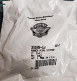 OEM Harley Davidson Black Rubber Kickstart Passenger Peg Pedal Softail 33189-63